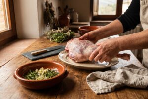 Agnello al Forno Umbro — passaggio 1