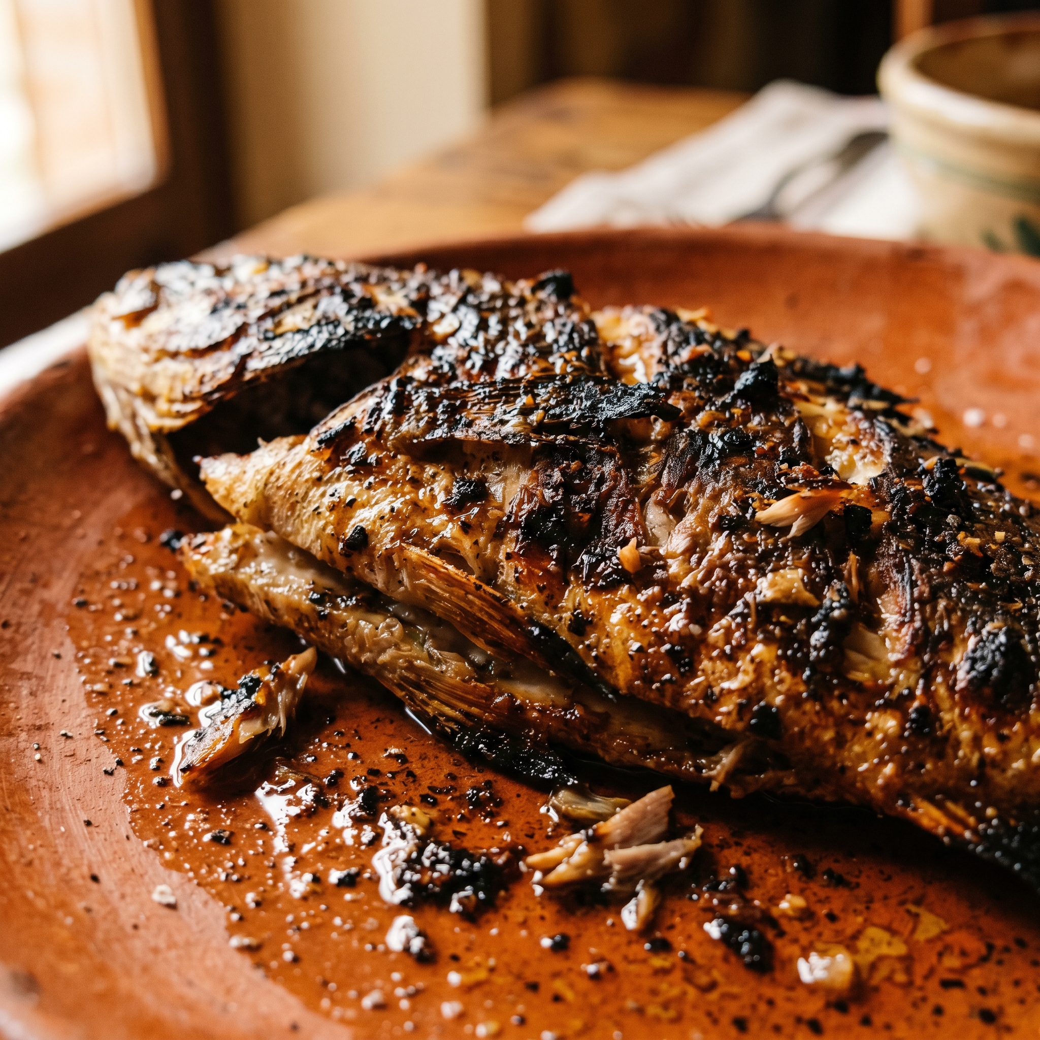 Brustico del Trasimeno — dettaglio della texture