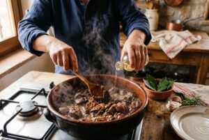 Coratella d'Agnello all'Umbra — passaggio 5
