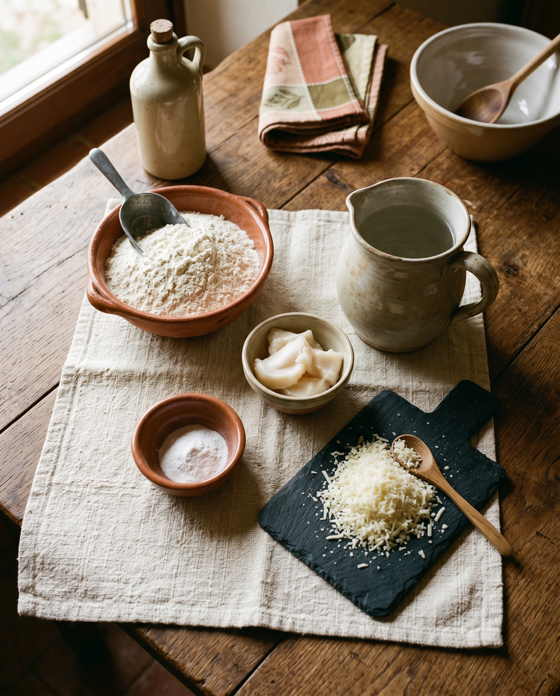 Ingredienti per crescia di gubbio