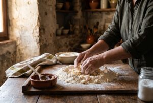 Crescia di Gubbio — passaggio 1