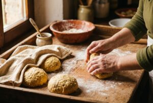 Crescia di Gubbio — passaggio 3