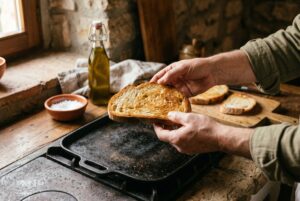 Crostini al Tartufo Nero di Norcia — passaggio 4