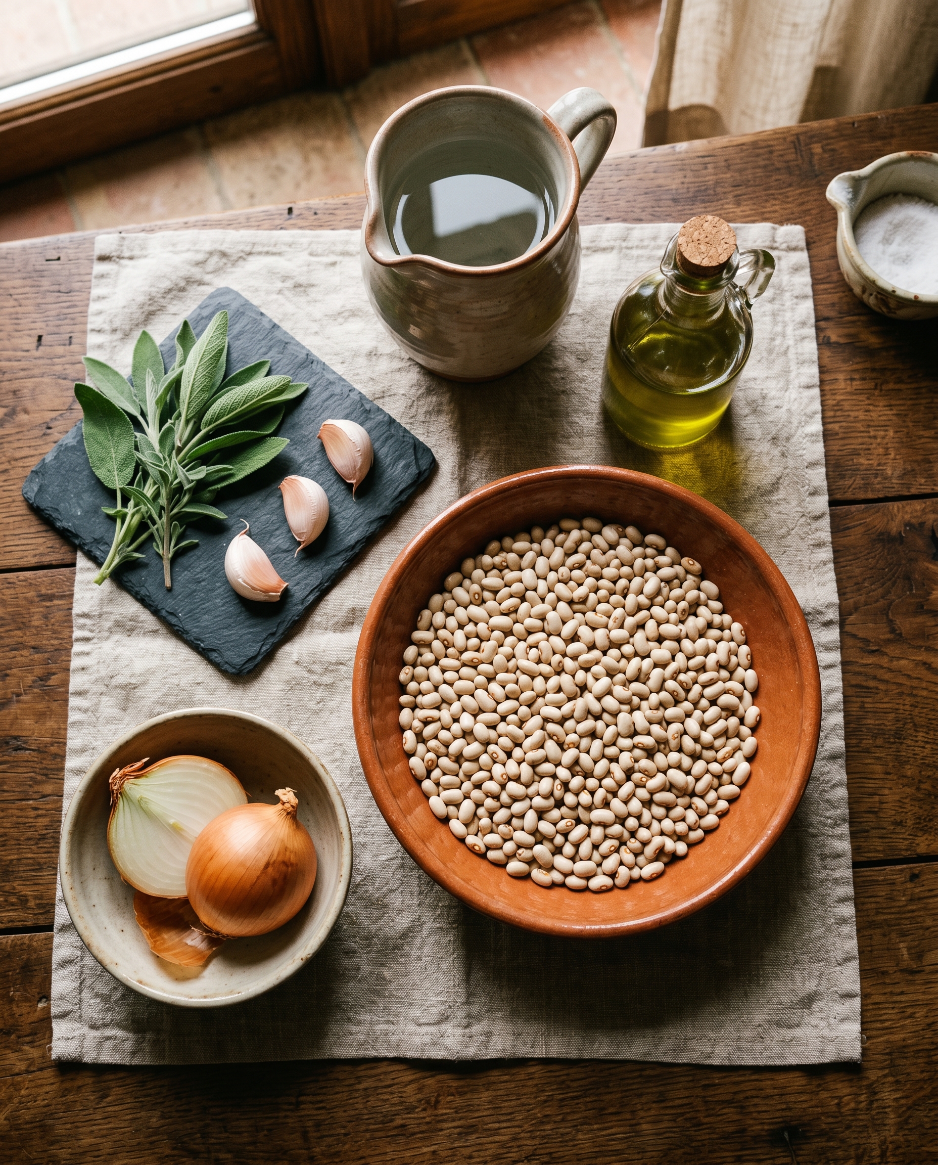 Ingredienti per fagiolina del trasimeno