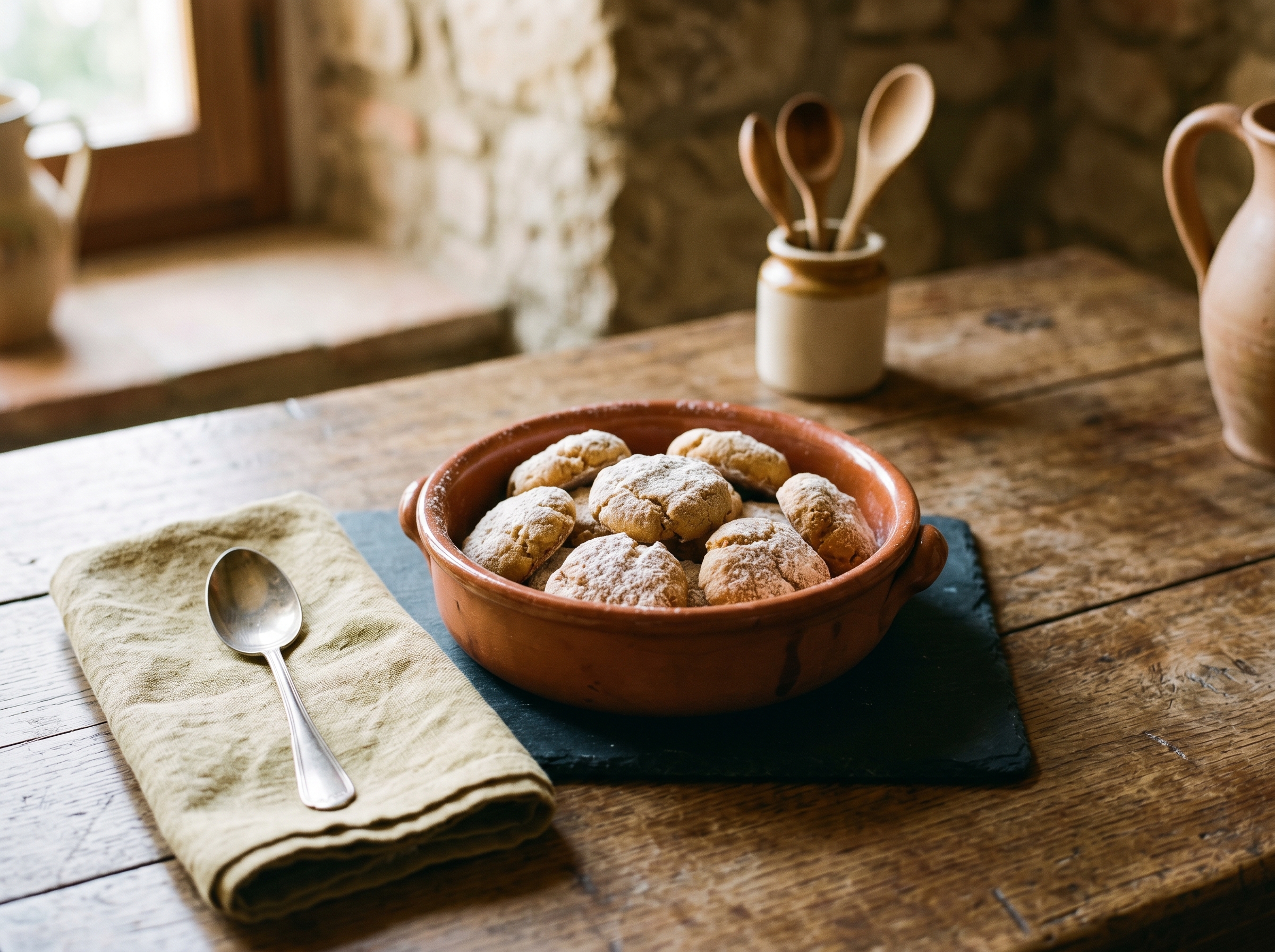 Fave dei morti umbre: biscottini di pasta di mandorle a forma di fava per il 2 novembre