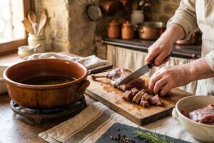 Gnocchi al Sugo d'Oca Umbri — passaggio 1