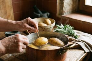 Gnocchi al Sugo d'Oca Umbri — passaggio 3
