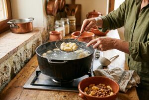 Gnocchi al Sugo d'Oca Umbri — passaggio 5