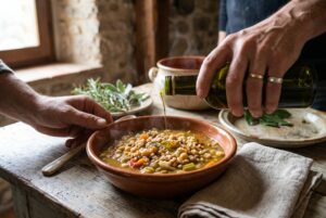 Minestra di Farro Umbra — passaggio 5