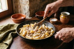 Pasta alla Norcina — passaggio 5