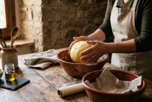 Pizza di Pasqua al Formaggio Umbra — passaggio 3