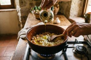 Spaghetti col Rancetto — passaggio 2