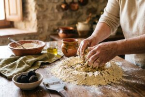 Strangozzi al Tartufo Nero di Norcia — passaggio 1