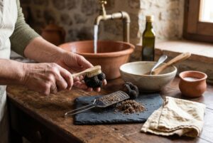 Tagliatelle al Tartufo Nero Umbro — passaggio 3