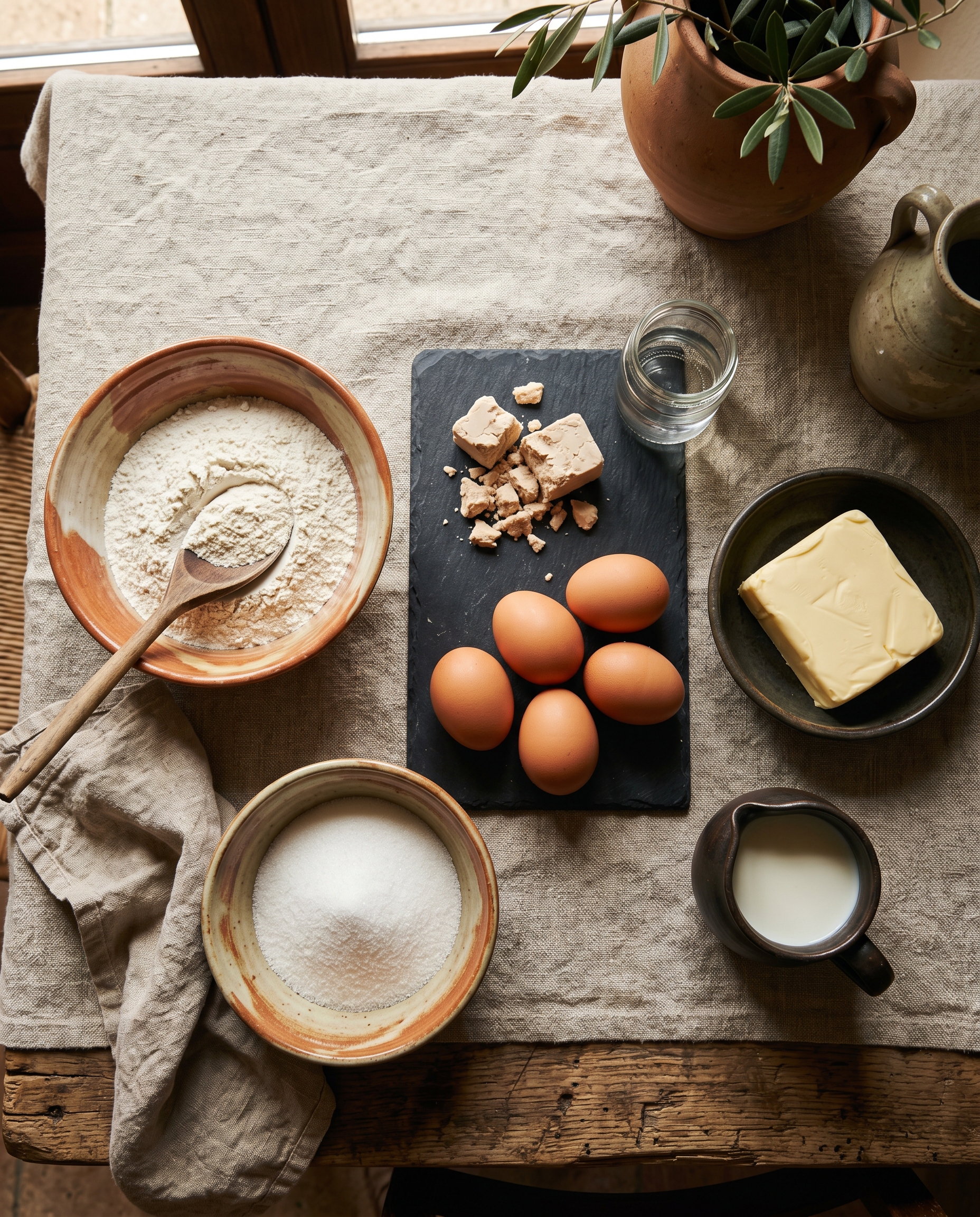 Ingredienti per torcolo di san costanzo