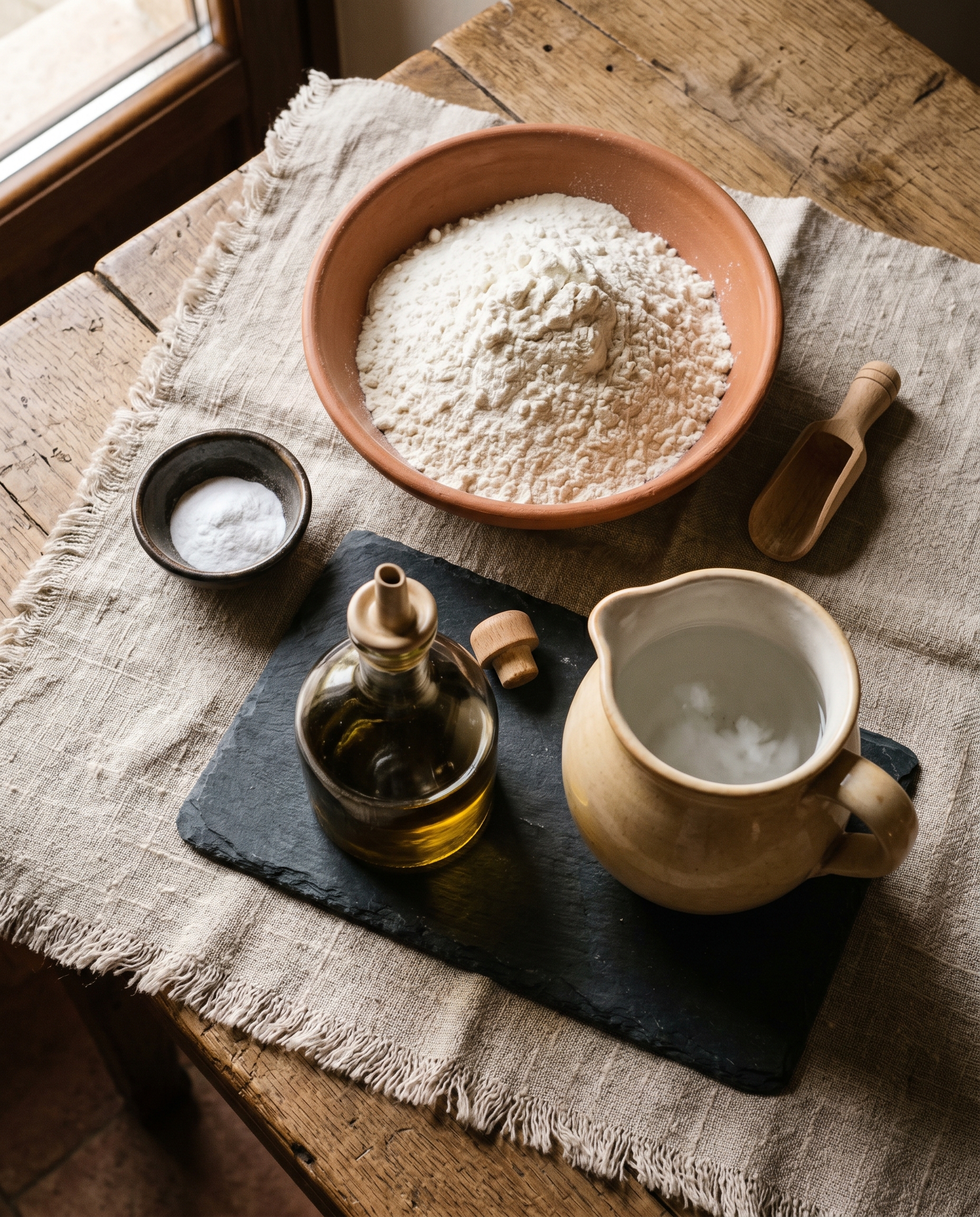 Ingredienti per torta al testo