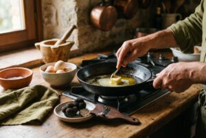 Uova Strapazzate al Tartufo di Norcia — passaggio 3