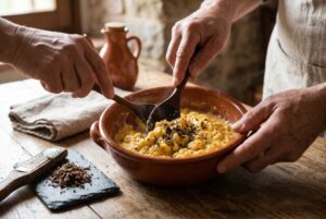Uova Strapazzate al Tartufo di Norcia — passaggio 5