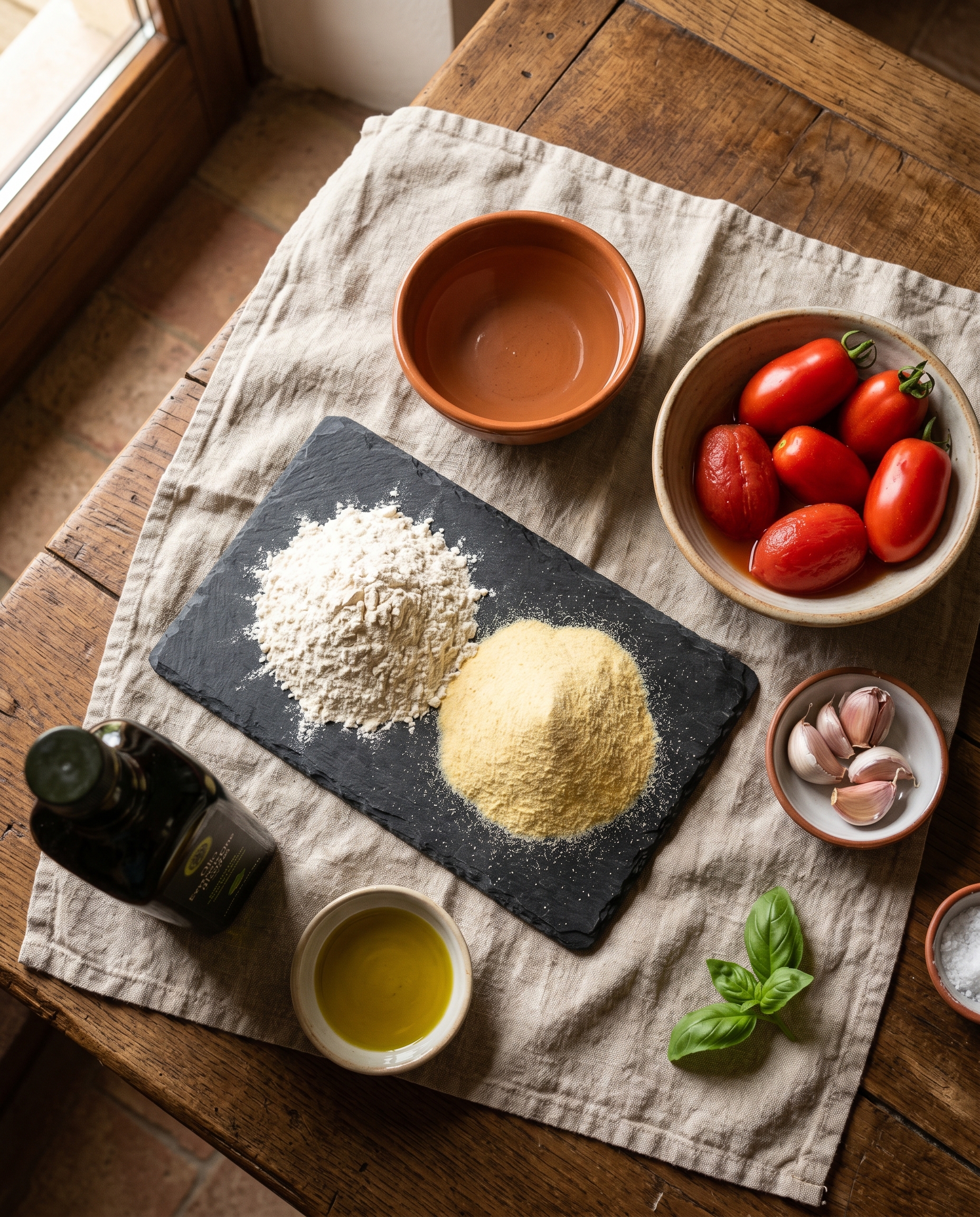 Ingredienti per strangozzi umbri