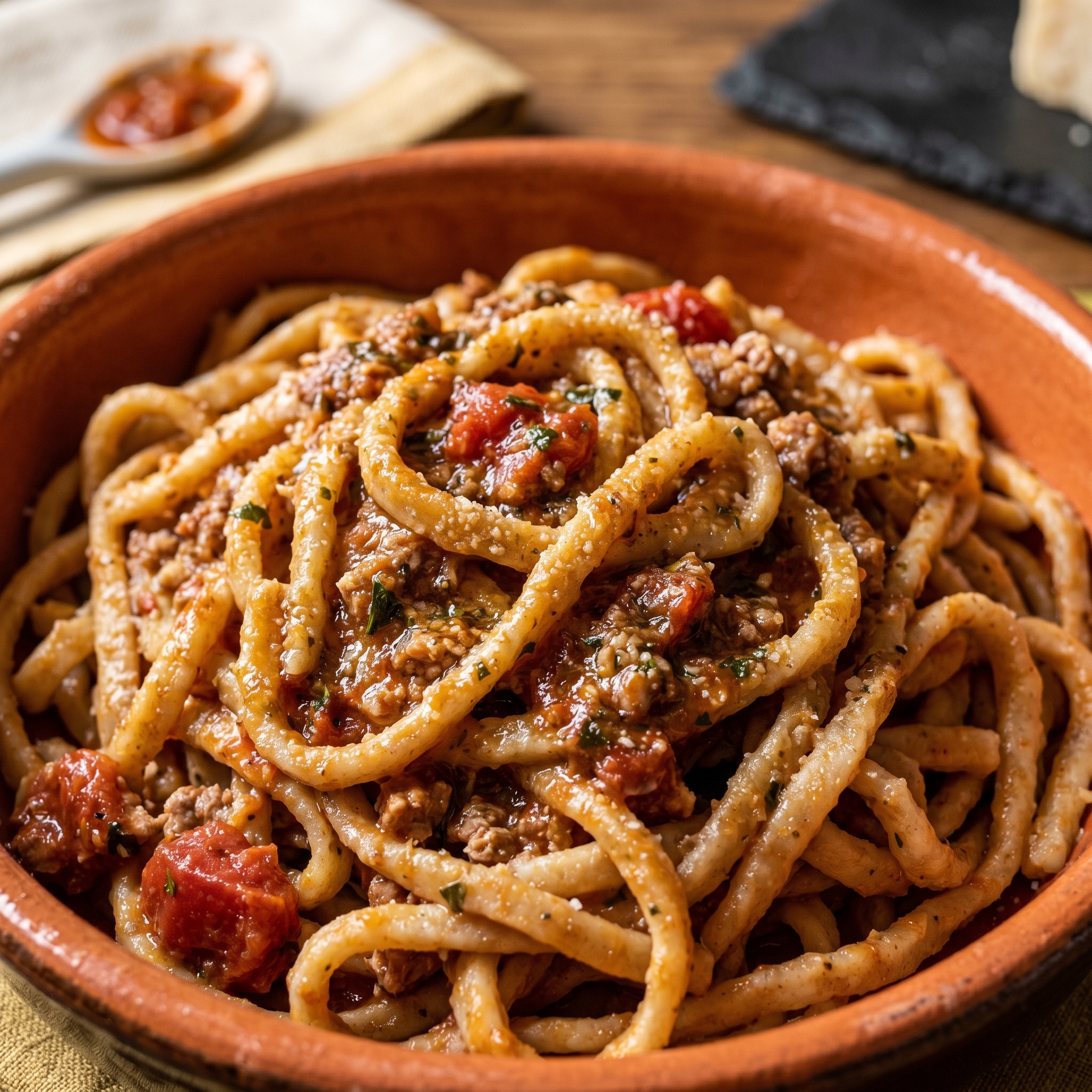 Strangozzi Umbri — dettaglio della texture